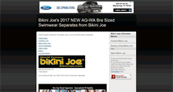 Desktop Screenshot of bikinijoe.com